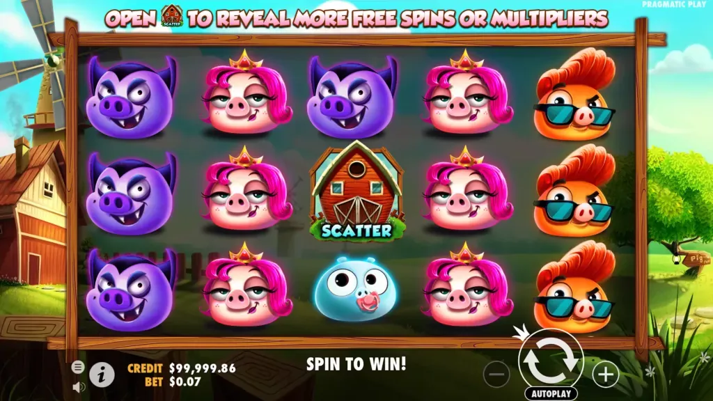 7 Piggies — banner principal en VOdds Casino