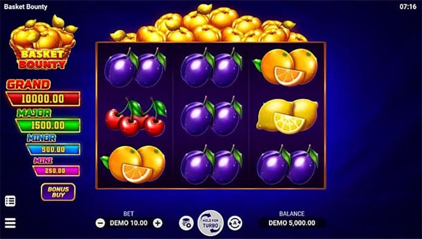 Basket Bounty — banner principal en VOdds Casino