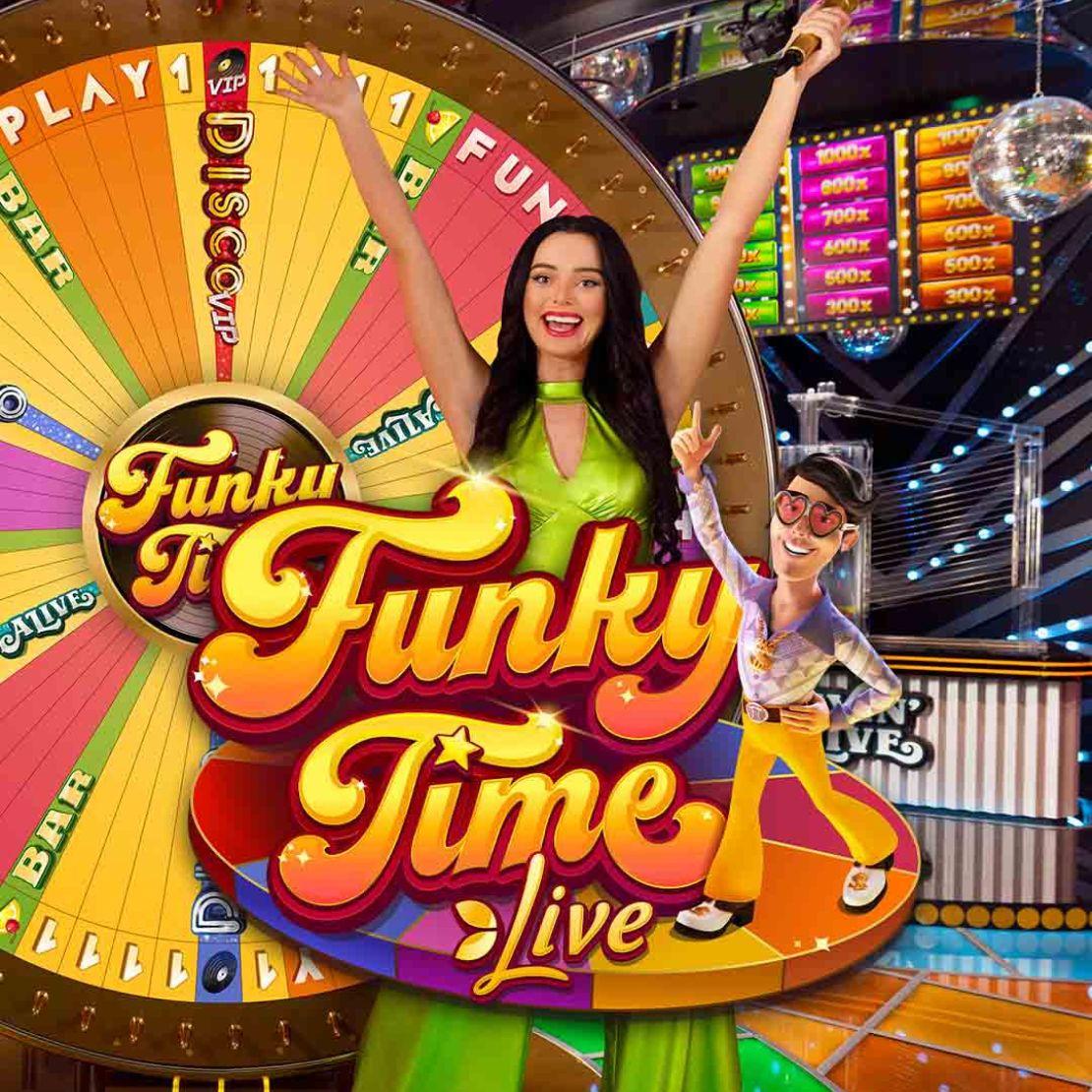 Funky Time game show en VOdds Casino